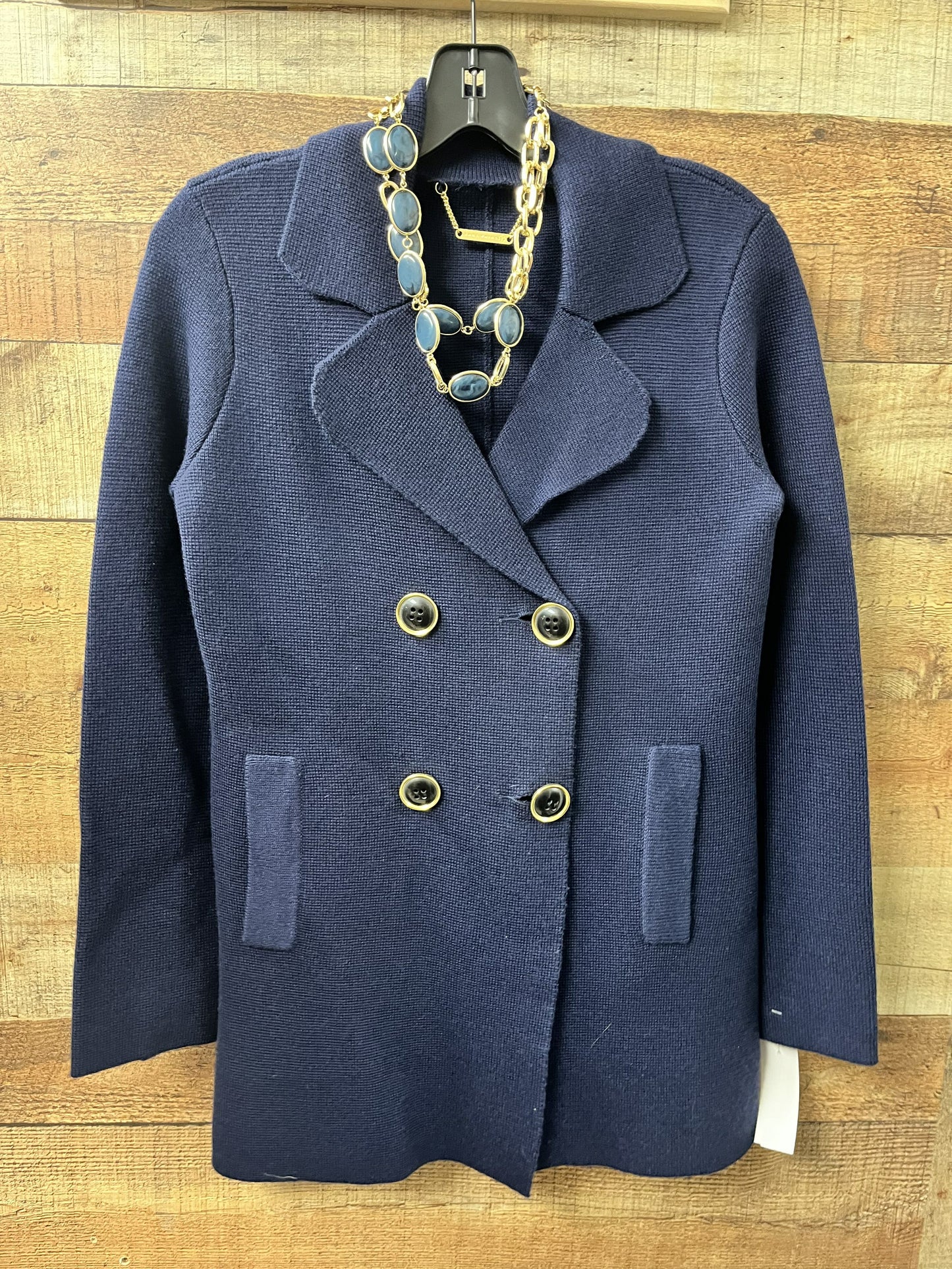 Size XS/SM Trina Turk Navy Jacket